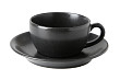 Чашка чайная  250 мл фарфор цвет черный Seasons (322125)