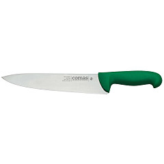 Нож поварской Comas 20 см, L 32,8 см, нерж. сталь / полипропилен, цвет ручки зеленый, Carbon (10129) в Екатеринбурге фото