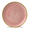 Тарелка мелкая круглая Churchill Stonecast Petal Pink SPPSEV111 28,8см, без борта фото