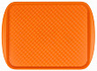 Поднос столовый из полистирола Restola 420х300 мм оранжевый