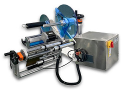 Автоматический встраиваемый этикетировщик Hualian Machinery HL-A450 (верхн. подача, W пленки до 450 мм) в Екатеринбурге, фото