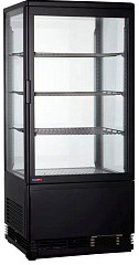 Шкаф-витрина холодильный Cooleq CW-85 Black в Екатеринбурге фото