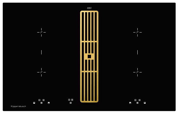 Индукционная варочная панель Kuppersbusch KMI 8500.0 SR Gold фото
