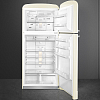 Отдельностоящий двухдверный холодильник Smeg FAB50RCR фото