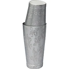 Шейкер американский с орнаментом Probar Premium Мотиво сталь нерж. 0,84л D=92,H=172мм серебрист. (02030827) в&nbsp;Екатеринбурге фото