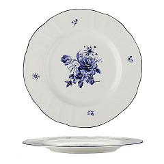 Тарелка мелкая P.L. Proff Cuisine d 30,6 см h2,4 см Blue Flower (81222029) в Екатеринбурге, фото