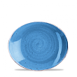 Блюдо сервировочное  Stonecast Cornflower Blue SCFSOP71