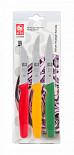Набор ножей для чистки овощей Icel 3 предмета, в блистере 44C00.S001000.003