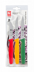 Набор ножей для чистки овощей Icel 3 предмета, в блистере 44C00.S001000.003 в Екатеринбурге, фото