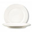 Тарелка с бортом P.L. Proff Cuisine d 23 см белая фарфор Classic