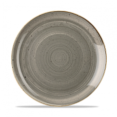 Тарелка мелкая круглая Churchill Stonecast Peppercorn Grey SPGSEV101 26 см в Екатеринбурге фото