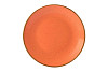 Тарелка безбортовая Porland 30 см фарфор цвет оранжевый Seasons (187630) фото