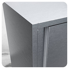 Прилавок для приборов и подносов с заниженной столешницей Rada ПППЧ-БН-СЗ-6 в Екатеринбурге, фото 3