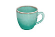 Чашка кофейная Porland 90 мл фарфор цвет бирюзовый Seasons (312109)