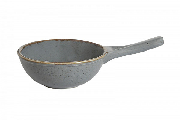 Сковорода Porland d 16 см 600 мл фарфор цвет темно-серый Seasons (608216) фото