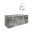 Холодильный стол с настенным агрегаторным блоком  Финист СХСан-700-4