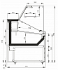 Холодильная витрина Полюс GС75 VM 1,5-1 (динамика) 9006-9003 (Colore) фото