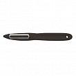 Нож для чистки овощей (овощечистка) Maco 5,5см, нерж.сталь, ручка пластик, цвет черный 400840