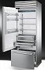 Отдельностоящий холодильник Smeg RF376LSIX фото
