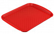 Поднос столовый из полипропилена Restola 330х260 красный