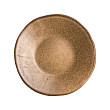 Тарелка мелкая безбортовая  Stone 16 см, цвет коричневый, Q Authentic (QU63338)