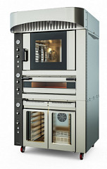 Комбинированный модуль из конвектомата, статической печи, расстоечного шкафа Kocateq FR Combi M в Екатеринбурге фото