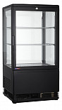 Шкаф-витрина холодильный Cooleq CW-58 Black