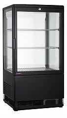 Шкаф-витрина холодильный Cooleq CW-58 Black в Екатеринбурге, фото