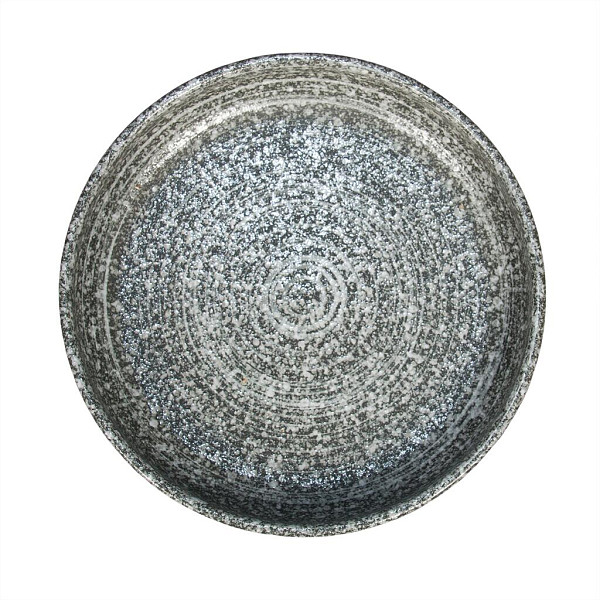 Тарелка с бортом P.L. Proff Cuisine d 17,5 см h2,8 см Dark Stone Untouched Taiga фото