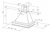 Пристенная вытяжка Faber Ranch 120 WH SC H-EP фото