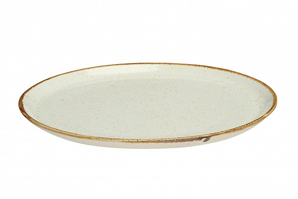 Тарелка для пиццы Porland 20 см фарфор цвет бежевый Seasons (162920) фото