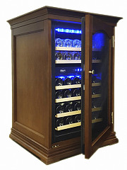 Винный шкаф Cold Vine C34-KBF2 (Wood) в Екатеринбурге, фото