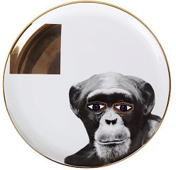 Тарелка мелкая Porland 20 см Wild Life Monkey (162920) в Екатеринбурге, фото