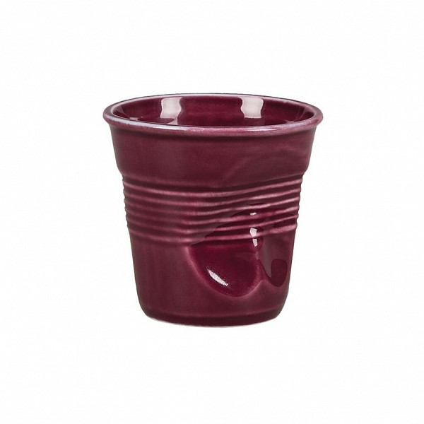 Чашка для эспрессо P.L. Proff Cuisine Barista мятая 90 мл фиолетовая, h 6 см фото