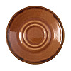 Блюдце Continental 16 см, коричневое 51RUS010-197 фото