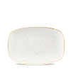 Блюдо прямоугольное Churchill CHEFS Stonecast Barley White SWHSOBL21 фото