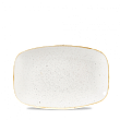 Блюдо прямоугольное Churchill CHEFS Stonecast Barley White SWHSOBL21