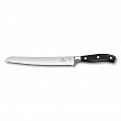 Нож для хлеба  Grand Maitre 36,5(23) см, ширина 3 см, ручка пластик, кованая сталь
