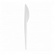 Нож одноразовый Garcia de Pou 17,5 см, белый, PS, 100 шт