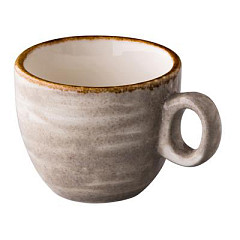 Чашка кофейная Style Point Jersey Grey 80 мл, цвет серый (QU95554) в Екатеринбурге, фото