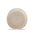 Тарелка мелкая Волна  Stonecast Nutmeg Cream SNMSOG71 18,6см