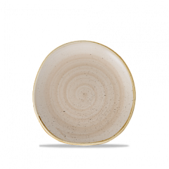 Тарелка мелкая Волна Churchill Stonecast Nutmeg Cream SNMSOG71 18,6см в Екатеринбурге фото