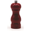 Мельница для соли Bisetti h 13 см, бук лакированный, цвет красный, SORRENTO (7150MSLRL)