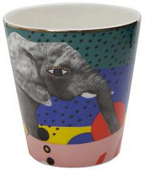 Чашка без ручки Porland 320 мл Wild Life Elephant (425430) в Екатеринбурге, фото