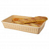 Корзина для хлеба и выкладки P.L. Proff Cuisine 53*32,5 см h10 см плетеная ротанг бежевая фото