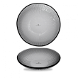 Салатник Волна без борта Churchill 0,60л d21,5см, стекло, Bamboo Glass, цвет Dusk GLDKTBB21