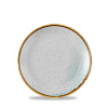 Тарелка мелкая без борта Churchill Stonecast Accents Duck Egg Blue ASDEEVP61 фото
