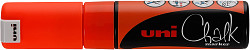 Маркер меловой UNI Mitsubishi Pencil Chalk PWE-8K Оранжевый неон в Екатеринбурге фото
