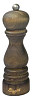 Мельница для соли Bisetti h 19 см, пихта, цвет коричневый, VINTAGE (7121MST) фото
