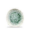 Тарелка мелкая Волна без борта Churchill 18,6см, цвет Mineral Green, Studio Prints MNGROG71 фото